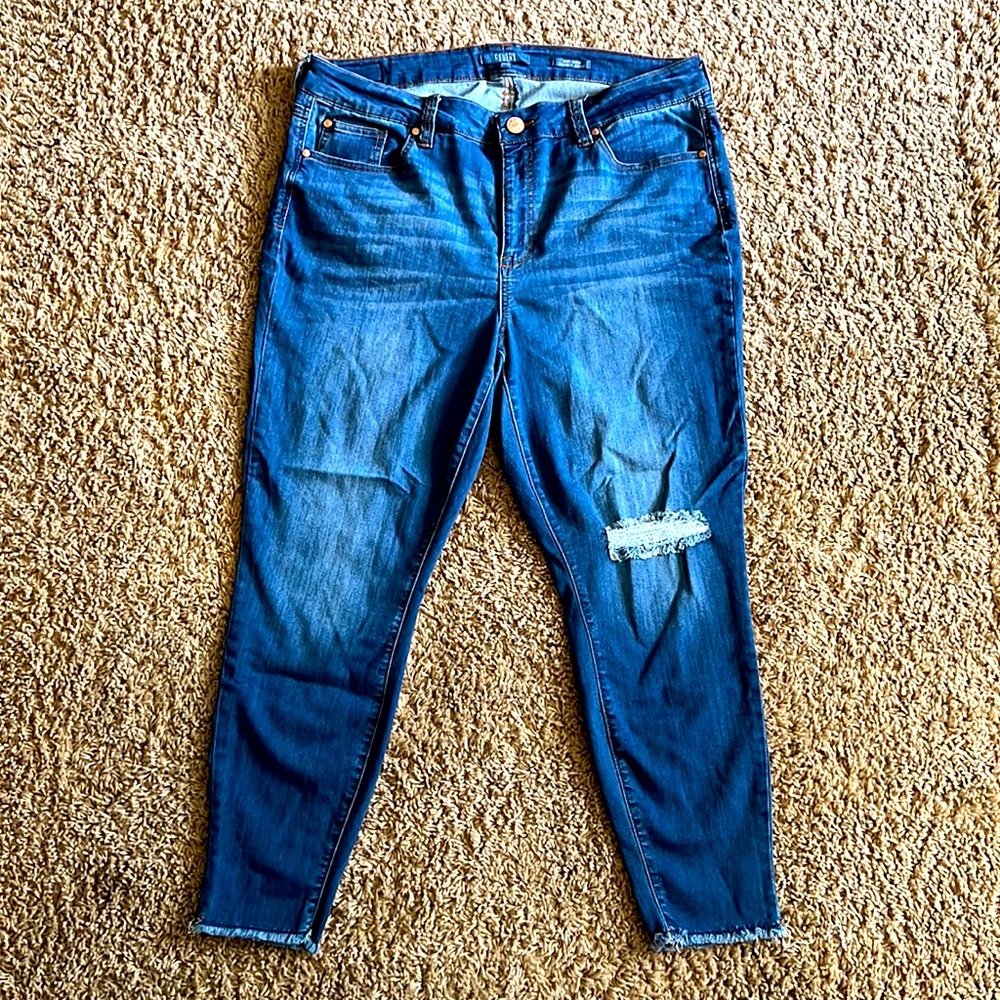 Revery 18W Mid-Rise Skinny Crop Jeans